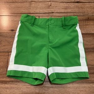 Janie & Jack boys green shorts 2T